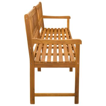 Bank Outdoor Natur 220 x 55,5 x 90 cm Massivholz Akazie