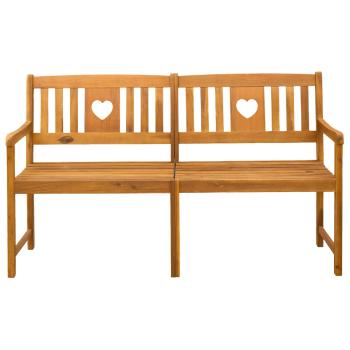Bank Outdoor Natur 150 x 55,5 x 90 cm Massivholz Akazie