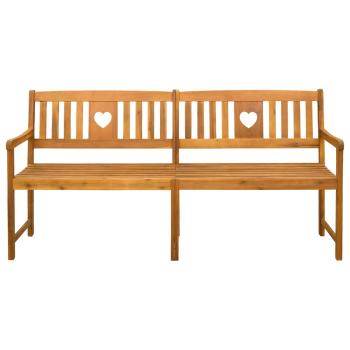 Bank Outdoor Natur 180 x 55,5 x 90 cm Massivholz Akazie