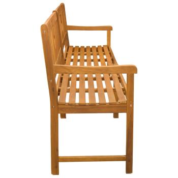 Bank Outdoor Natur 220 x 55,5 x 90 cm Massivholz Akazie