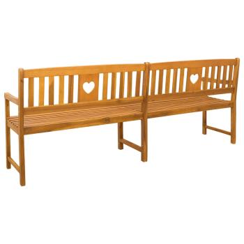 Bank Outdoor Natur 220 x 55,5 x 90 cm Massivholz Akazie