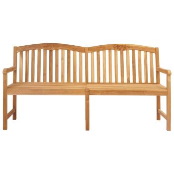 Handgefertigte Rosenbank 150 x 60 x 90 cm Massivholz Teak Natur