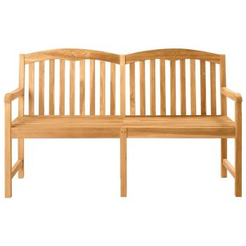 Handgefertigte Rosenbank 179,5 x 61 x 90 cm Massivholz Teak