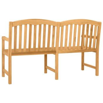 Handgefertigte Rosenbank 179,5 x 61 x 90 cm Massivholz Teak