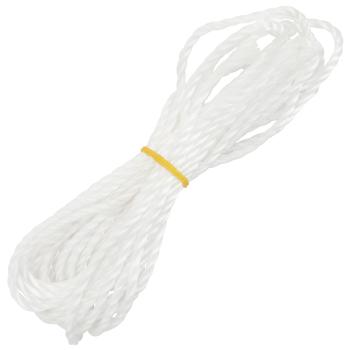 Sonnensegel Hellgrau und Weiß 2,5 x 6 m HDPE