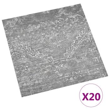 Selbstklebende Bodenplanken Betongrau 30,5 x 30,5 cm 20 Stk.