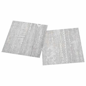 Selbstklebende Bodenplanken Grau 30,5 x 30,5 cm 20 stk. PVC