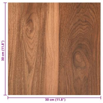 Selbstklebende Bodenplanken Holzfarbe 30,5 x 30,5 cm 20 stk.