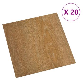 Selbstklebende Bodenplanken Holz 30,5 x 30,5 cm 20 stk. PVC
