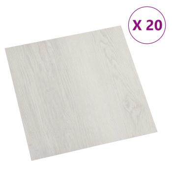 Selbstklebende Bodenplanken Hellbeige 30,5 x 30,5 cm 20 Stk.