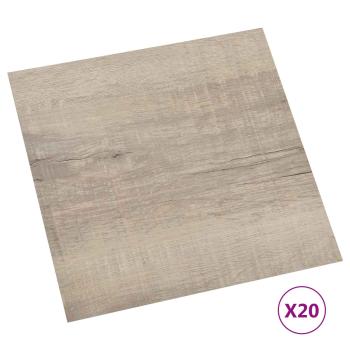 Selbstklebende Bodenplanken Altholz 30,5 x 30,5 cm 20 stk. PVC