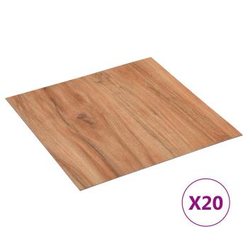Selbstklebende Bodenplanken Helles Holz 30,5 x 30,5 cm 20 Stk.