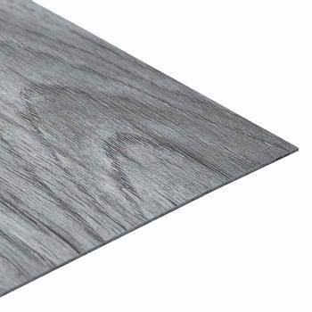 Selbstklebende Bodenplanken Braun und Anthrazit 30,5 x 30,5 cm