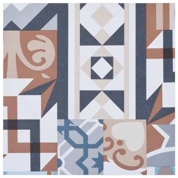 Selbstklebende Bodenplanken Mono Muster 30,5 x 30,5 cm 20 stk.