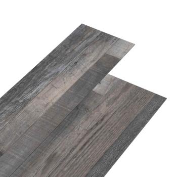 ARDEBO.de - Selbstklebende PVC-Bodenplanken Industrielles Holz 30,5 x 61 cm