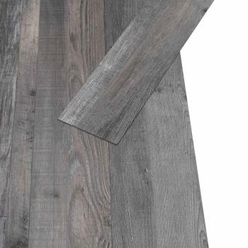 Selbstklebende PVC-Bodenplanken Industrielles Holz 30,5 x 61 cm