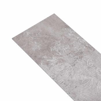 Selbstklebende PVC-Bodenplanken Erdgrau 30,5 x 61 cm 28 stk.