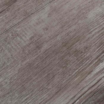 Selbstklebende PVC-Bodenplanken Mattes Holz Braun 30,5 x 61 cm