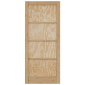 Interior Tür 86 x 198,5 cm Sperrholz Natur
