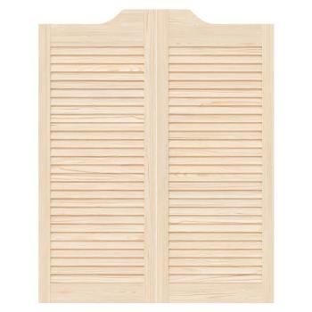 Schwingtüren 2 stk. 100 x 40 cm Massives Kiefernholz Natur