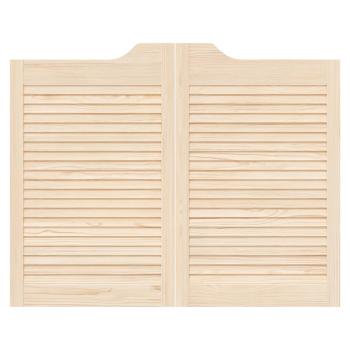 Schwingtüren 80 x 50 cm Massives Kiefernholz Natur