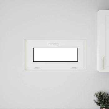 Kellerfenster RISOR 80 x 40 cm PVC und Glas