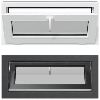 Kellerfenster Innenseite Farbe Weiß RISOR 90 x 40 cm