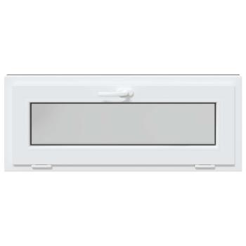 Kellerfenster RISOR 110 x 40 cm PVC und klares, glattes Glas