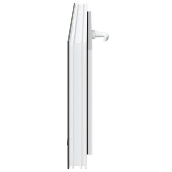 Kellerfenster RISOR 110 x 40 cm PVC und klares, glattes Glas