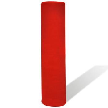 Teppich Rot 1 x 20 m Polyester