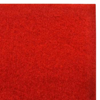 Teppich Rot 1 x 20 m Polyester