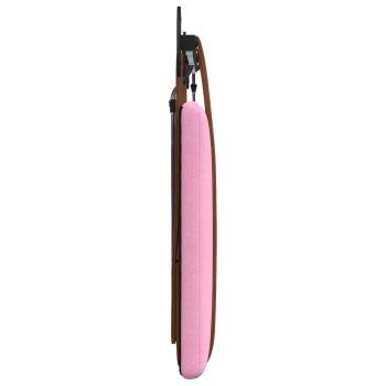 Hängendes Kopfteil Mit LED Licht Rosa Antikes PU