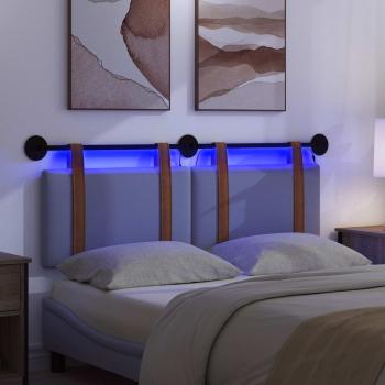 Hängendes Kopfteil Mit LED Licht Jeans blau Antikes PU