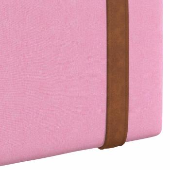 Hängendes Kopfteil Mit LED Licht Rosa Antikes PU