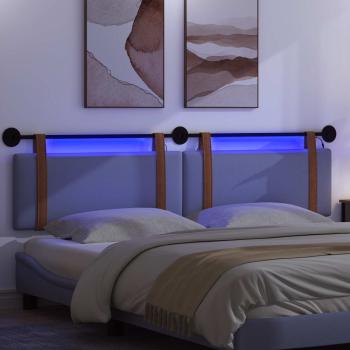 Hängendes Kopfteil Mit LED Licht Jeans blau Antikes PU