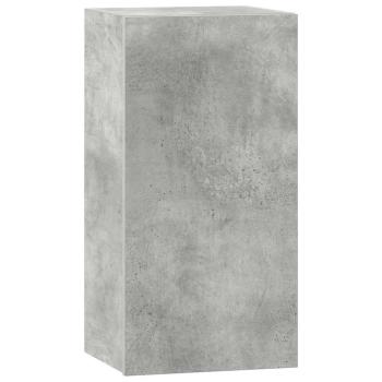 8-tlg. TV-Schrank-Set Betongrau Holzwerkstoff