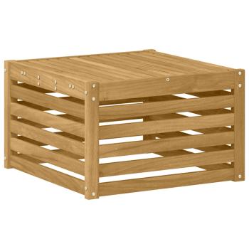 Outdoor-Sofagarnitur mit Kissen Weiß 59 x 59 x 37 cm Polyester
