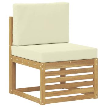 5 stk. Outdoor-Sofagarnitur Polyester Weiß