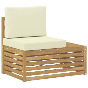 5 stk. Outdoor-Sofagarnitur Polyester Weiß