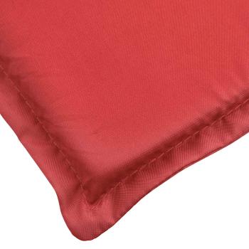 Sonnenliegen-Auflage Rot 180x60x4 cm Oxford-Gewebe