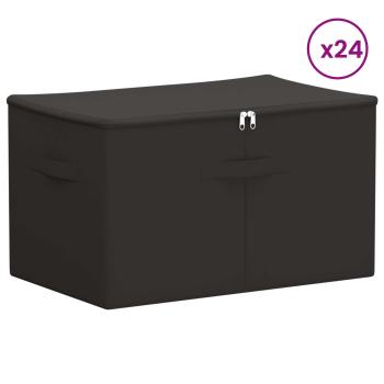Aufbewahrungsbox 24 stk. Vliesstoff 55 x 35 x 32 cm 61,6 L