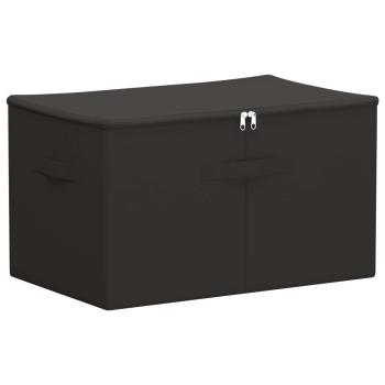 Aufbewahrungsbox Vliesstoff 60 x 43 x 35 cm 90,3 L Anthrazit