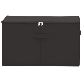 Aufbewahrungsbox Vliesstoff 60 x 43 x 35 cm 90,3 L Anthrazit