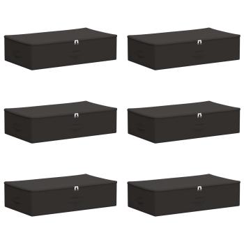 Aufbewahrungsbox 6 stk. Vliesstoff 70 x 40 x 18 cm 50,4 L