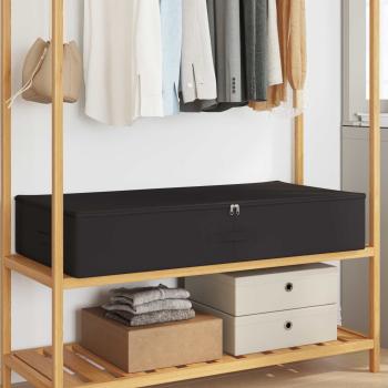 ARDEBO.de - Aufbewahrungsbox Vliesstoff 90 x 48 x 15 cm 64,8 L Anthrazit