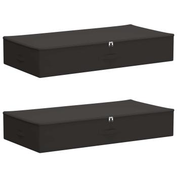 Aufbewahrungsbox 2 stk. Vliesstoff 90 x 48 x 15 cm 64,8 L