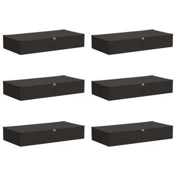 Aufbewahrungsbox 6 stk. Vliesstoff 90 x 48 x 15 cm 64,8 L