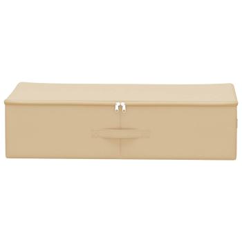 Aufbewahrungsbox 6 stk. Vliesstoff 70 x 40 x 18 cm 50,4 L Creme