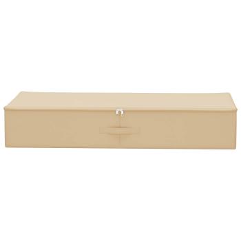 Aufbewahrungsbox 6 stk. Vliesstoff 90 x 48 x 15 cm 64,8 L Creme