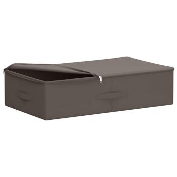 Aufbewahrungsbox 6 stk. Vliesstoff 70 x 40 x 18 cm 50,4 L Grau
